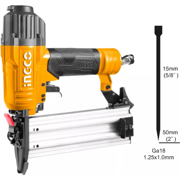 Ingco ABN15501 Pneumatic Air Brad Nailer F50 - KHM Megatools Corp. Ingco ABN15501 Pneumatic Air Brad Nailer F50 - KHM Megatools Corp.